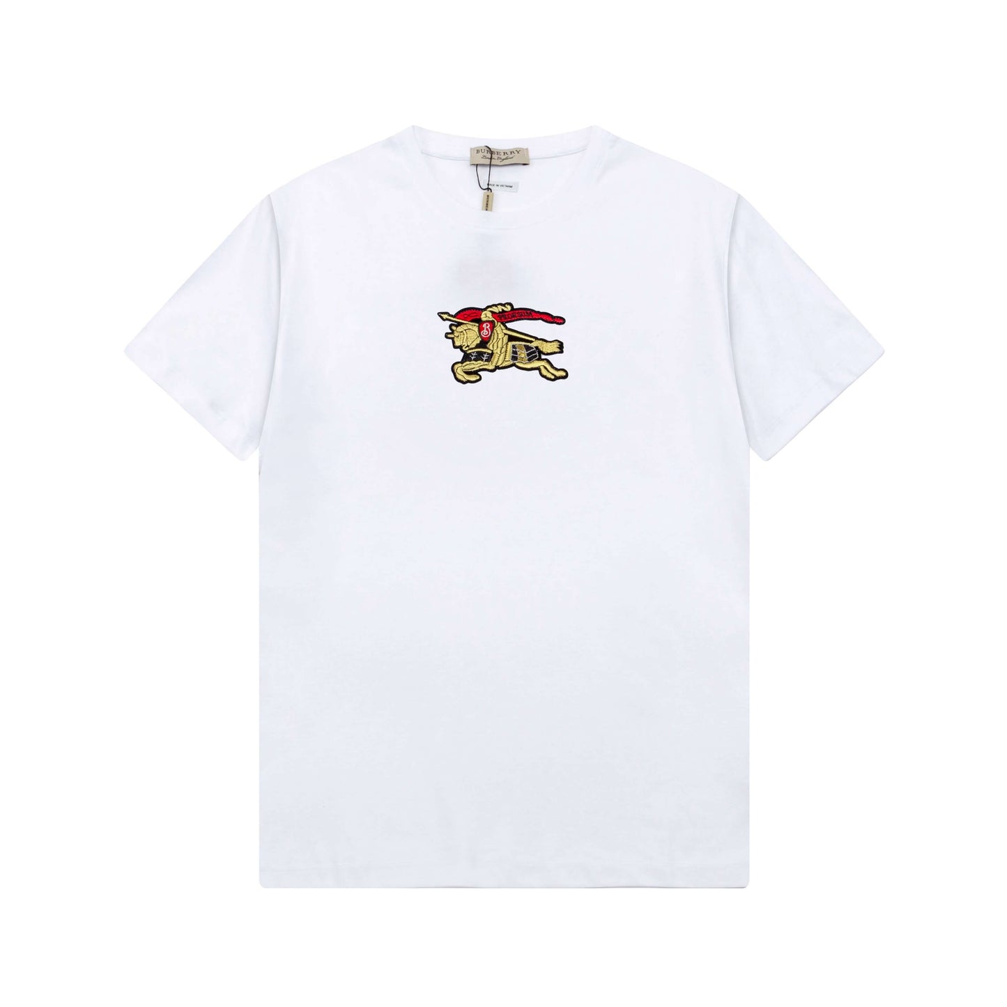 T-shirt avec motif de broderie chevalier