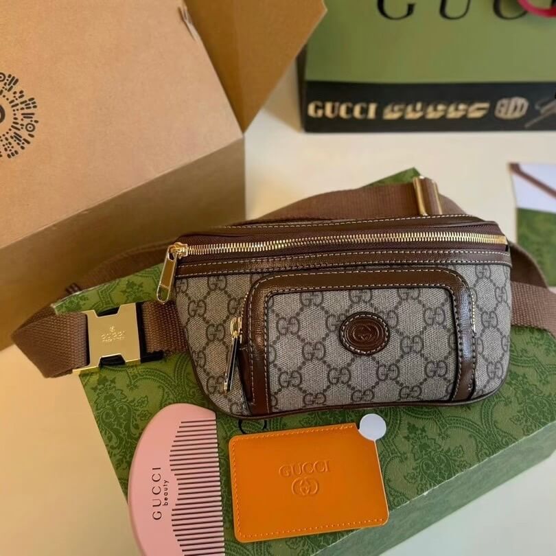 Sac bandoulière classique à imprimé intégral