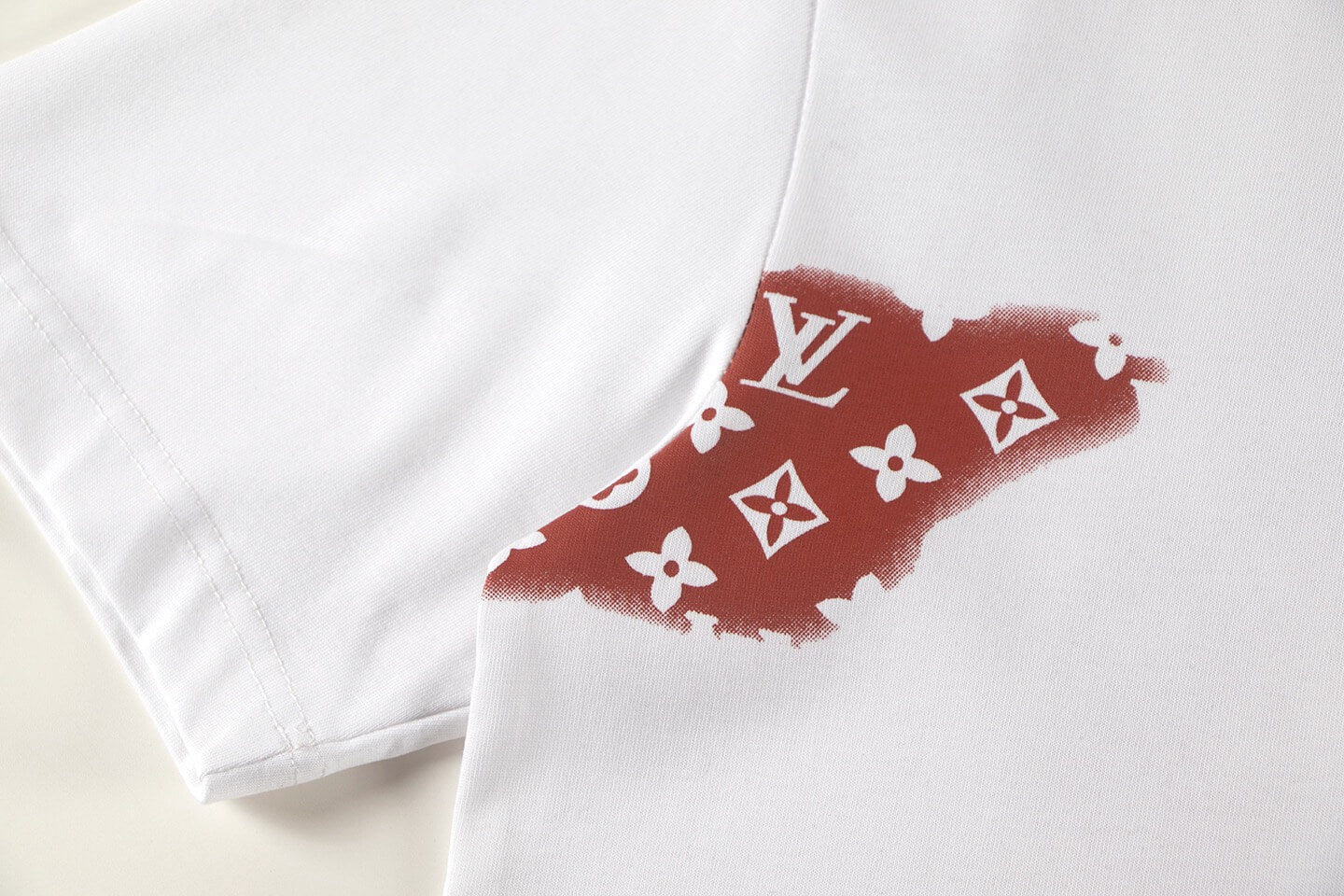 T-shirt à rendu dégradé