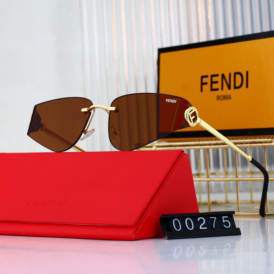 Gafas de sol vintage en forma de disco