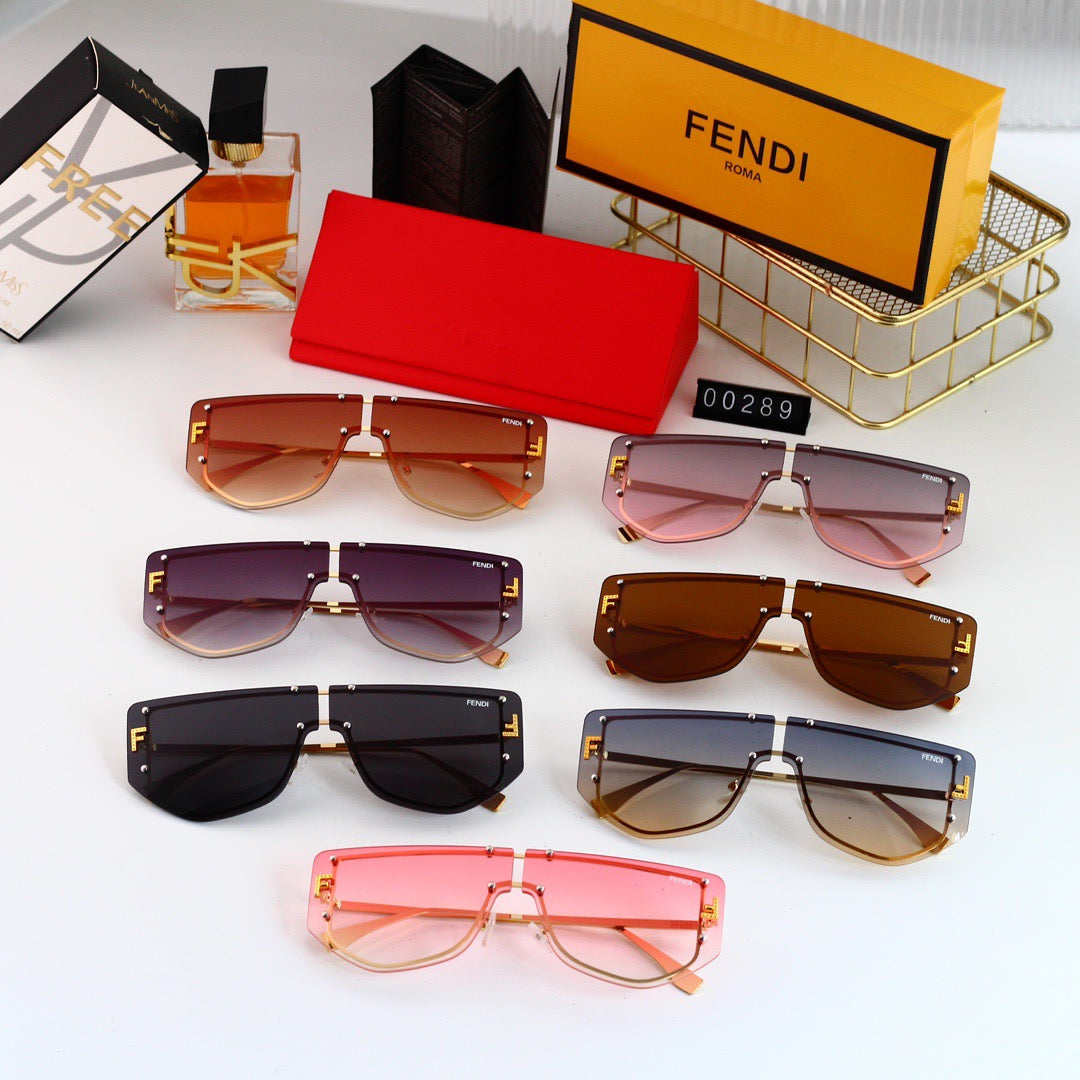 Lunettes de soleil dégradées irrégulières