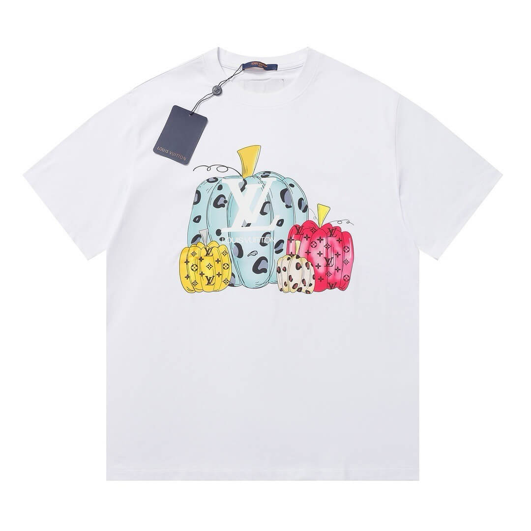 Camiseta con estampado de calabaza