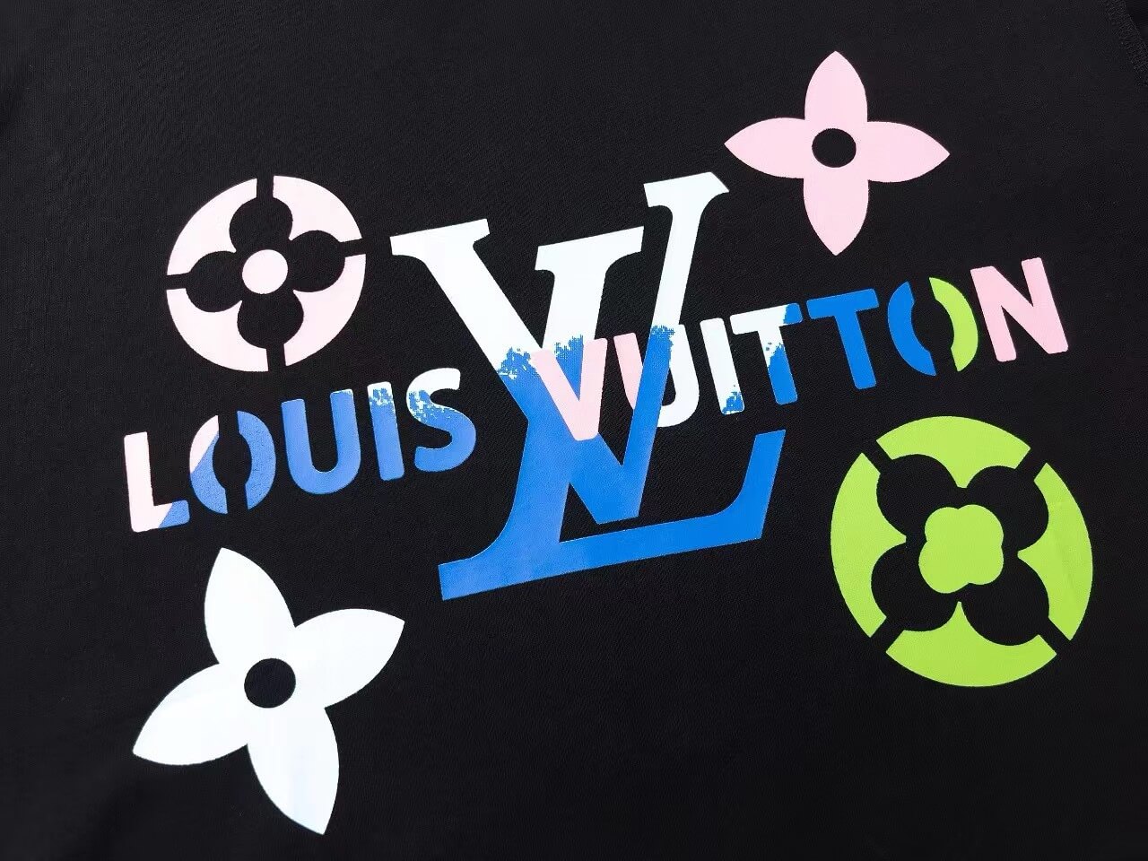 T-shirt imprimé à motifs colorés
