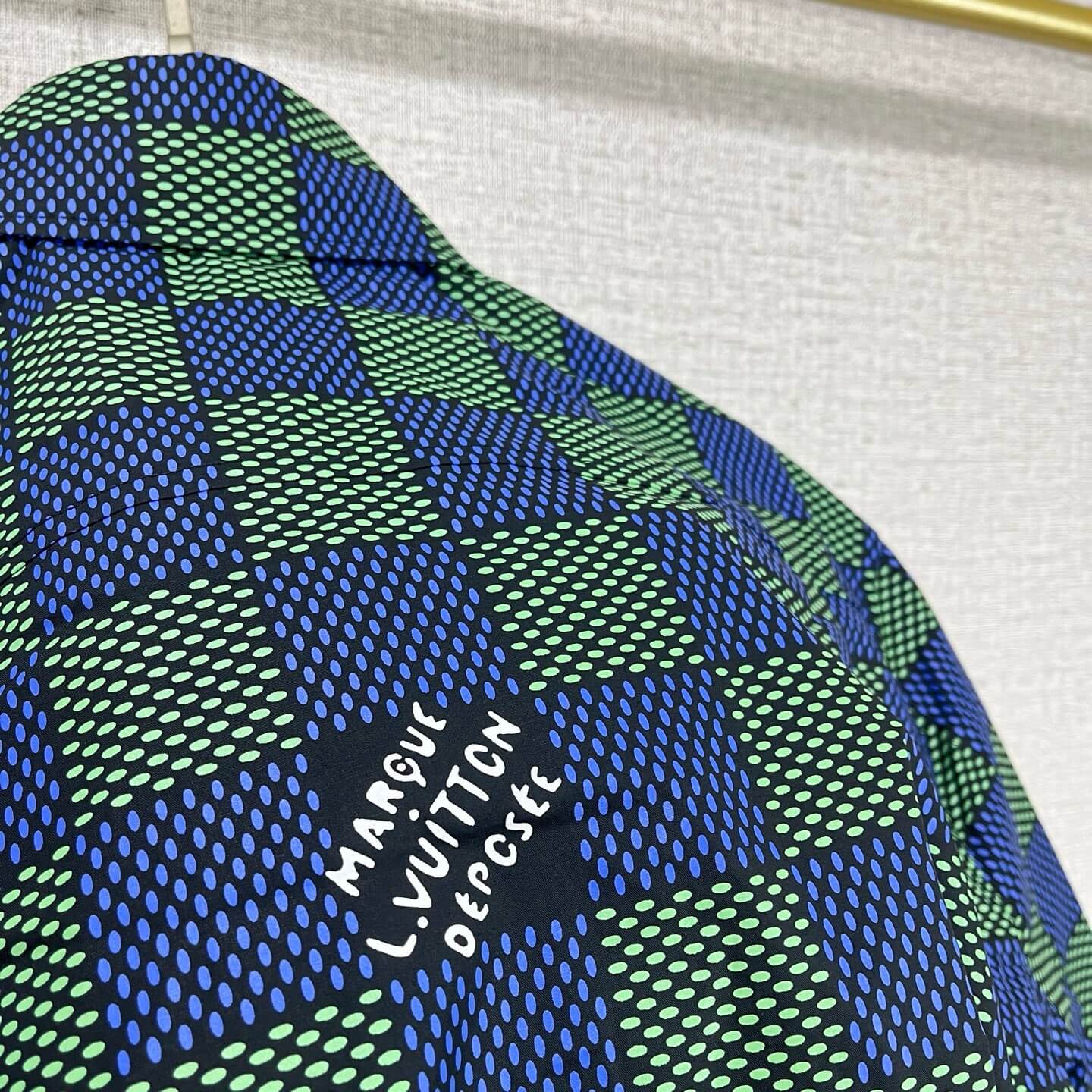 Chemise à manches courtes à imprimé intégral