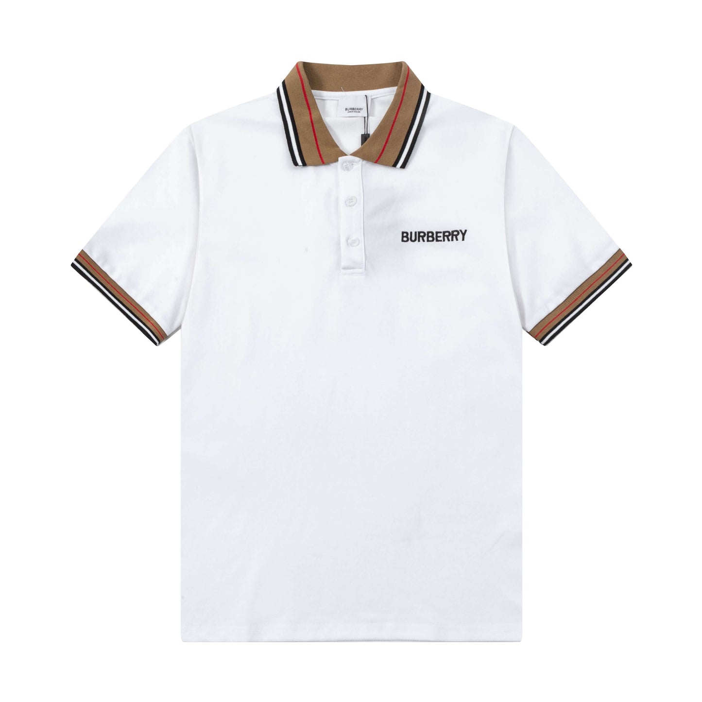 Polo clásico de rayas a cuadros