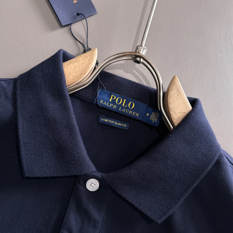 Camisa polo clásica de cuello formal