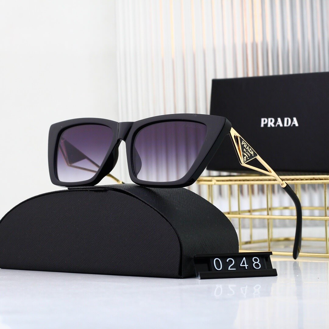 Elegantes gafas de sol con patillas huecas de metal