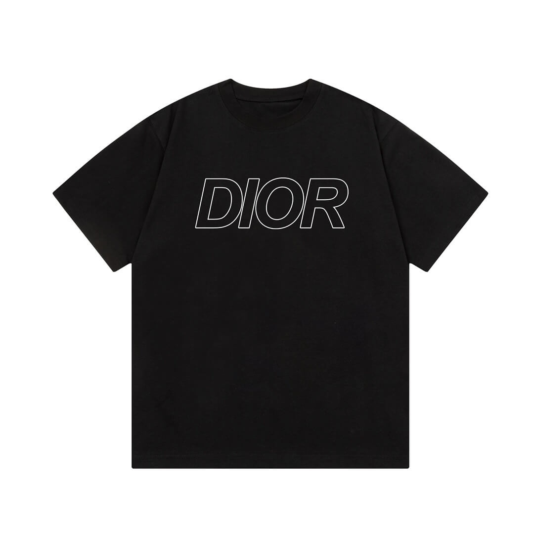 Camiseta clásica con estampado de letras