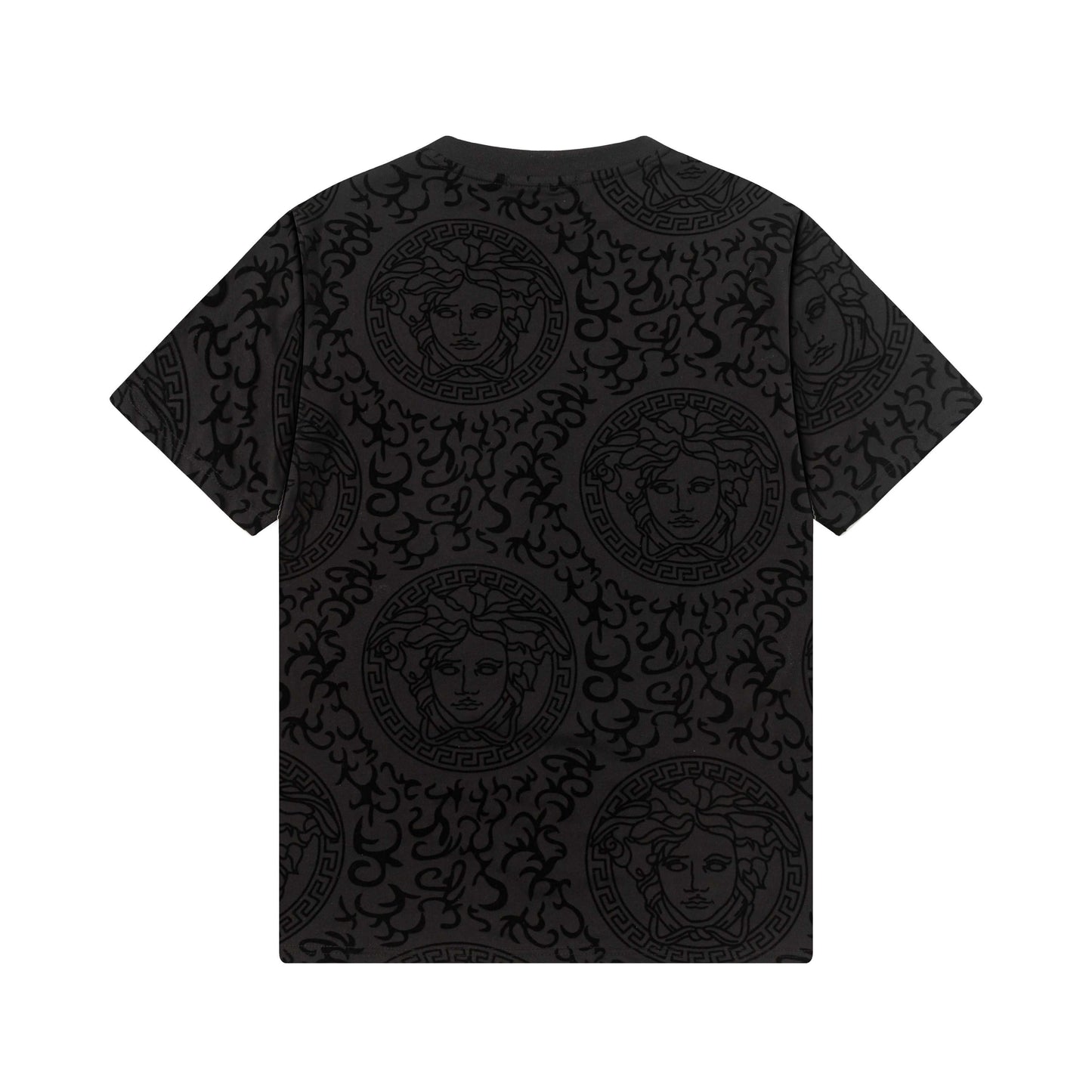 Camiseta jacquard con estampado facial completo
