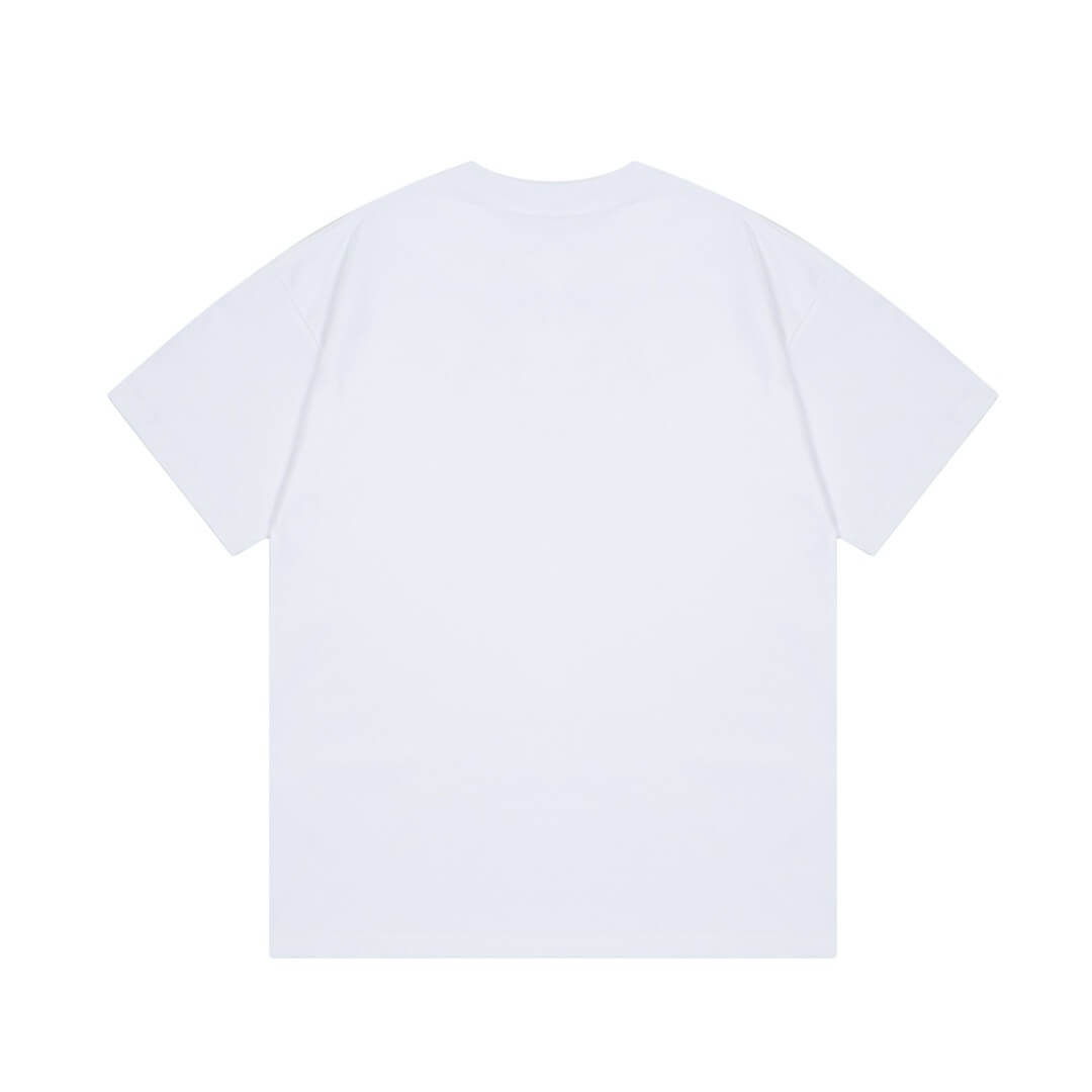 Camiseta con estampado de letras minimalistas