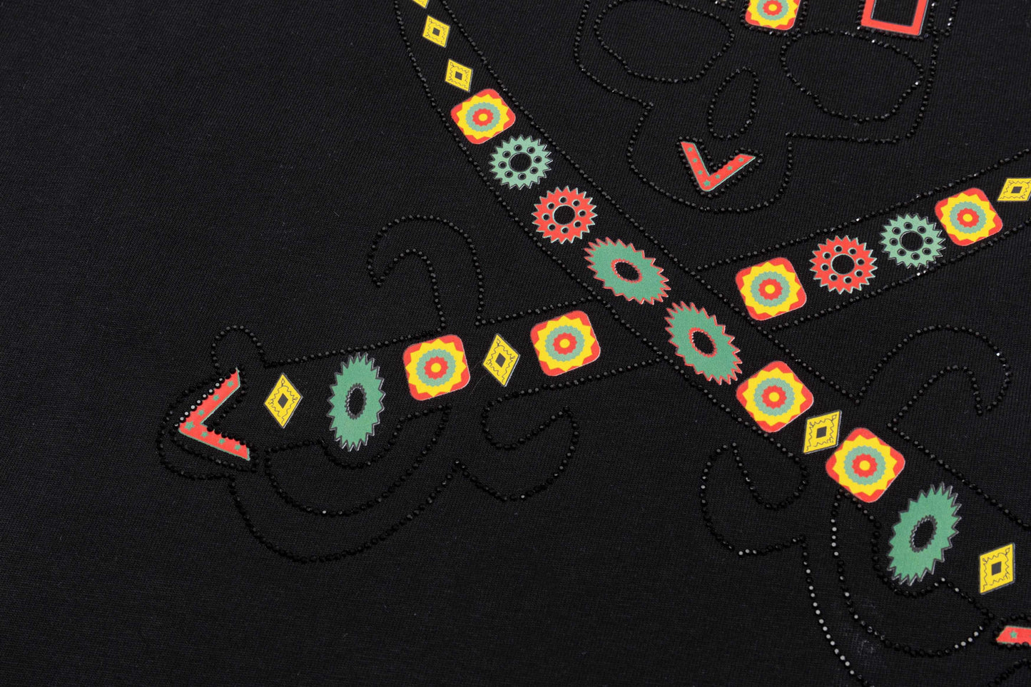 Camiseta con estampado de calavera