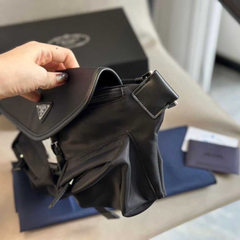 Sac bandoulière tendance à double poche