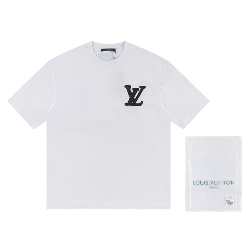 Chenille Patchwork Embroidered T-shirt