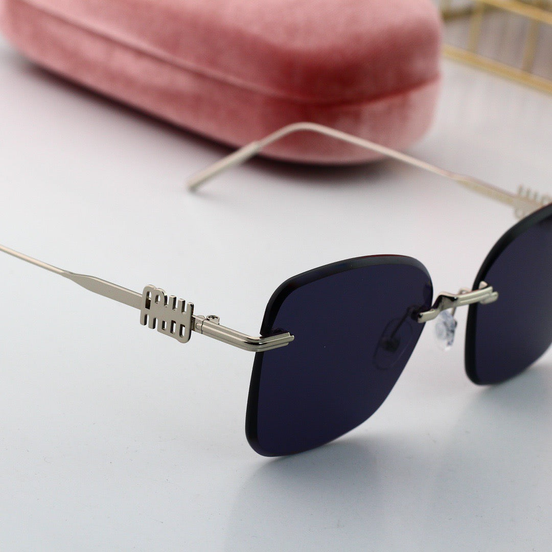 Gafas de sol modernas sin marco