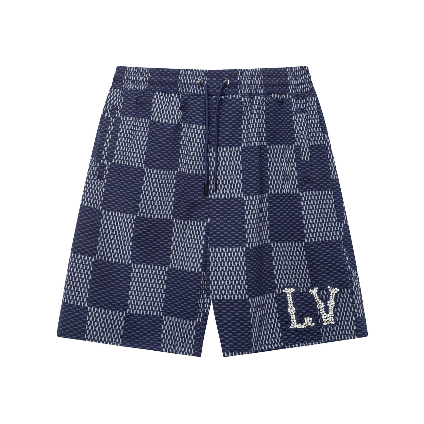 Pantalones cortos de playa a cuadros de moda
