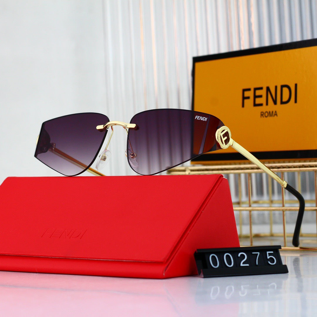 Gafas de sol vintage en forma de disco