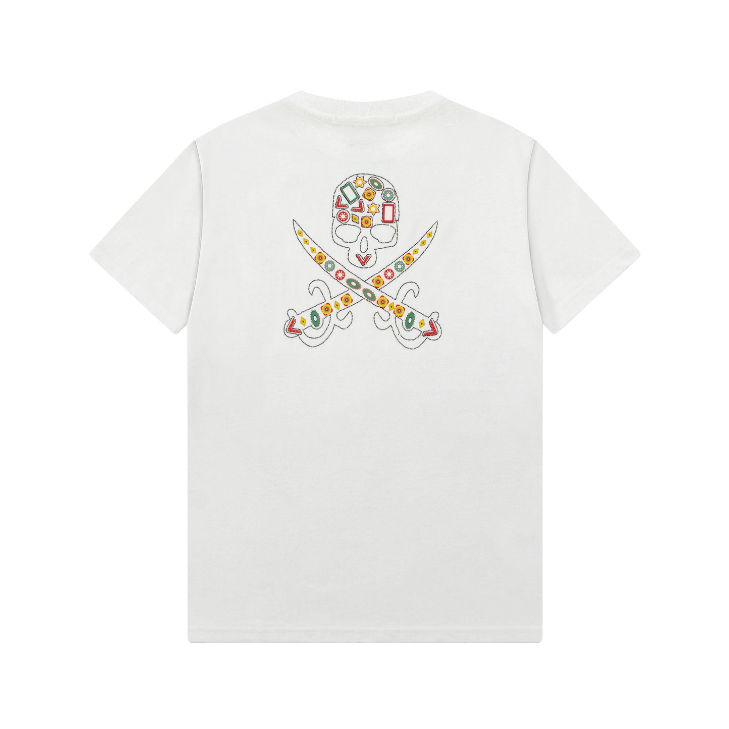 Camiseta con estampado de calavera