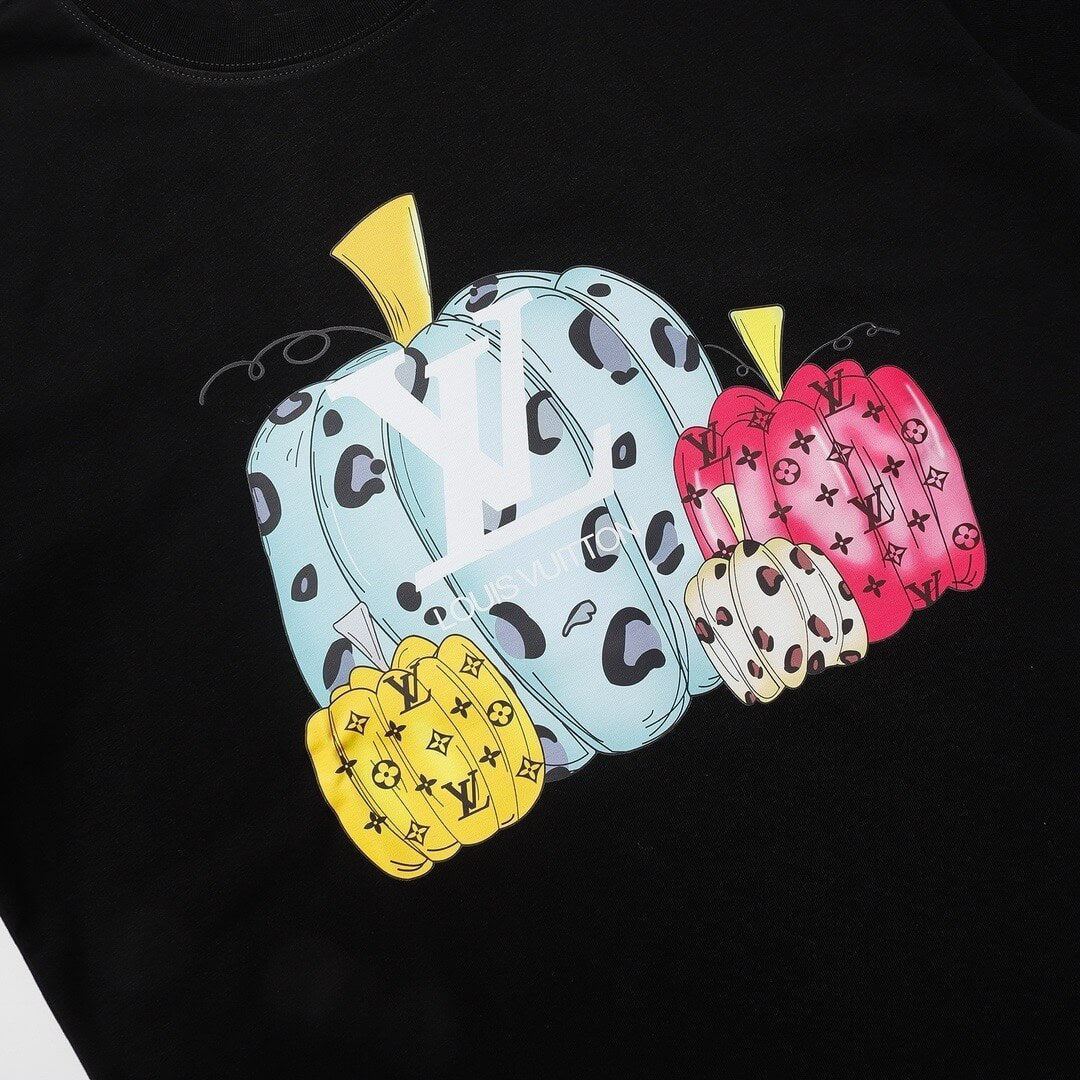Camiseta con estampado de calabaza
