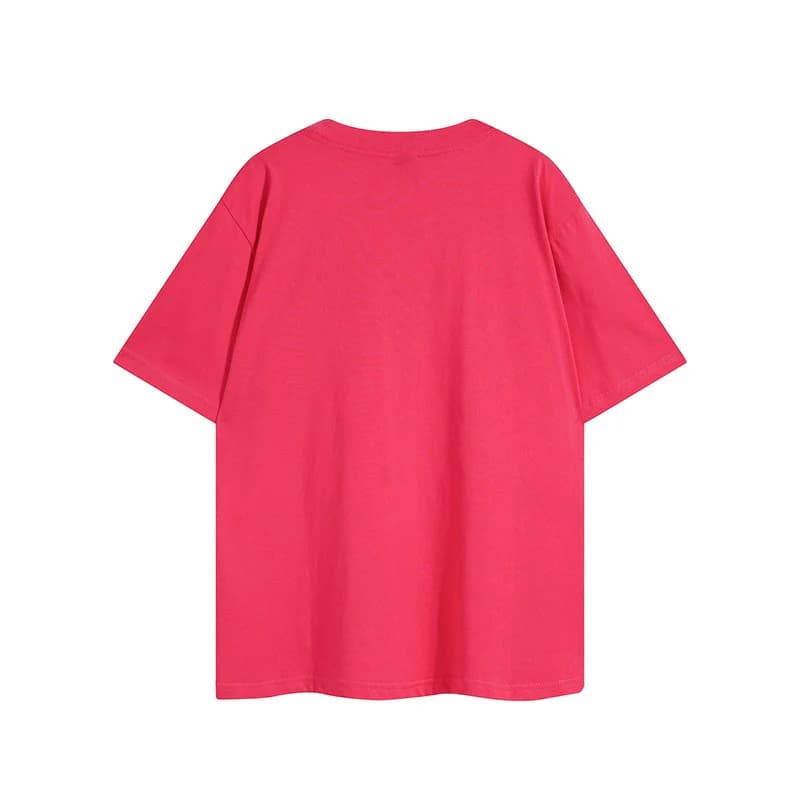 Camiseta clásica rosa y negra