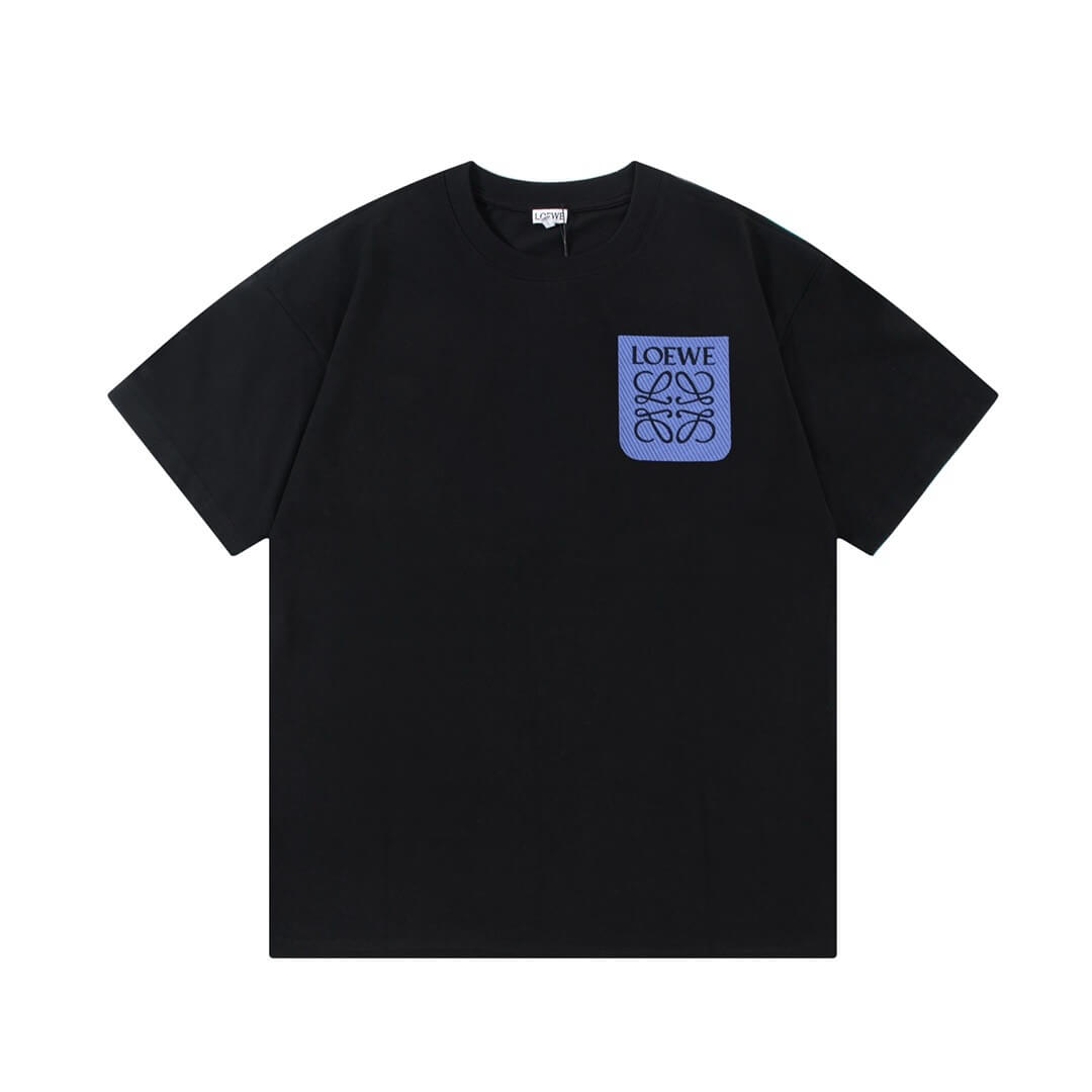Camiseta con bordado de bolsillo