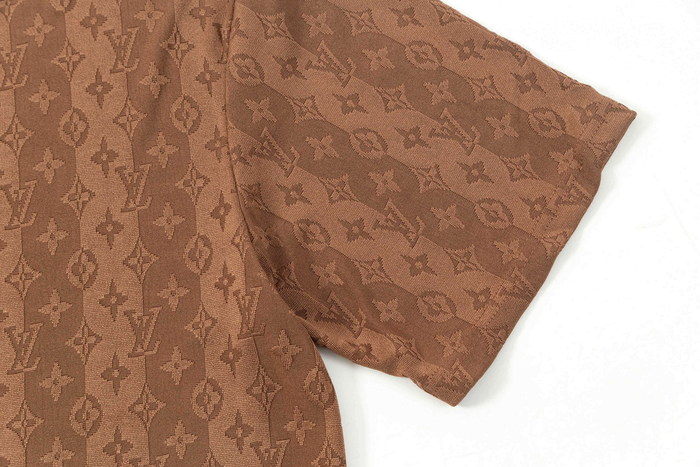 Camiseta clásica de jacquard con estampado completo