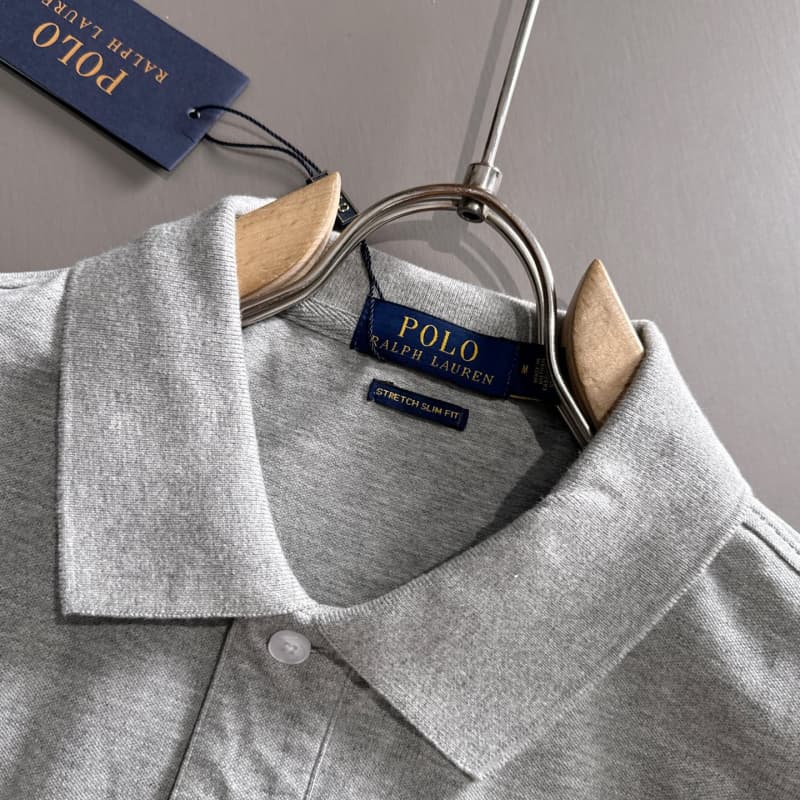 Camisa polo clásica de cuello formal