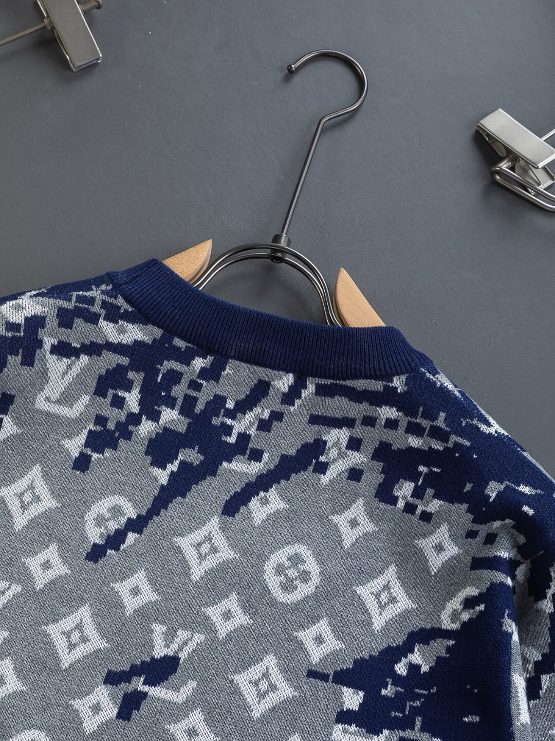 Jacquard Graffiti Sweatshirt