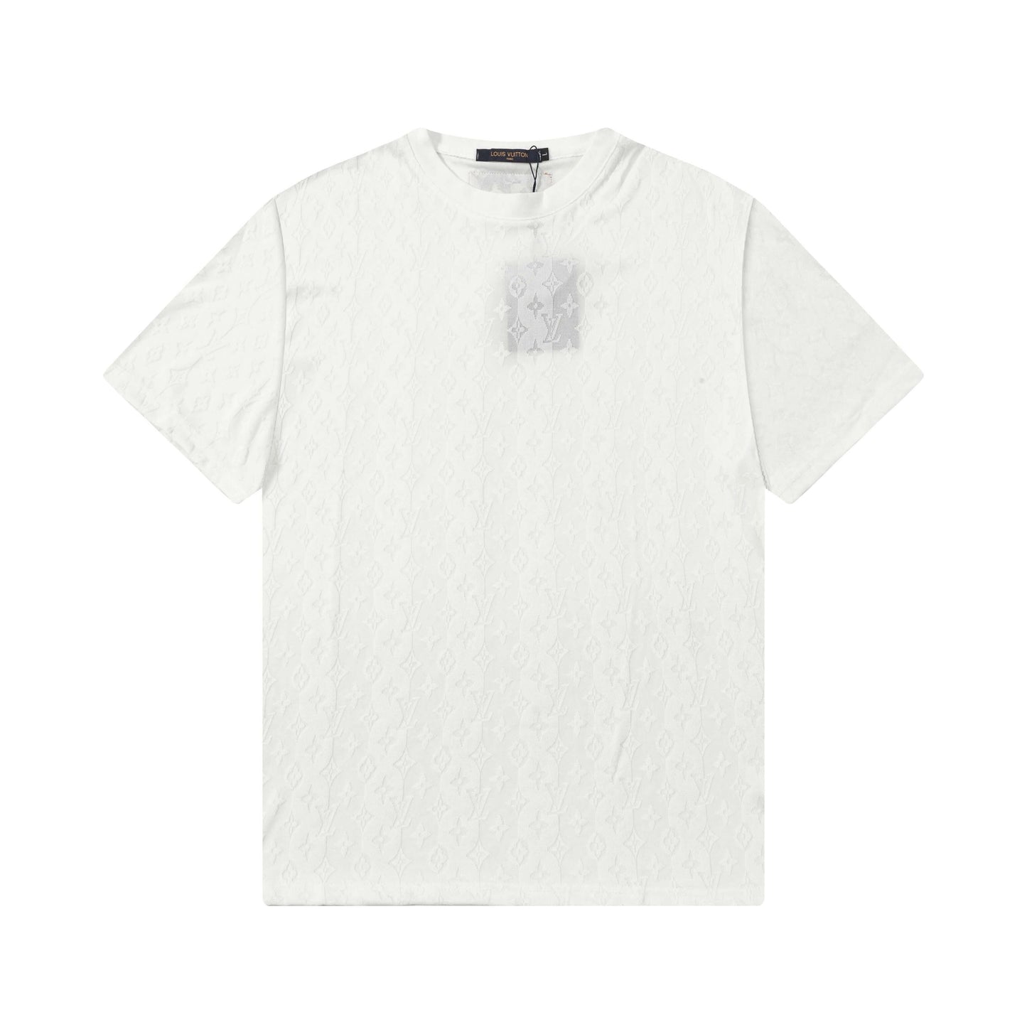 Camiseta clásica de jacquard con estampado completo