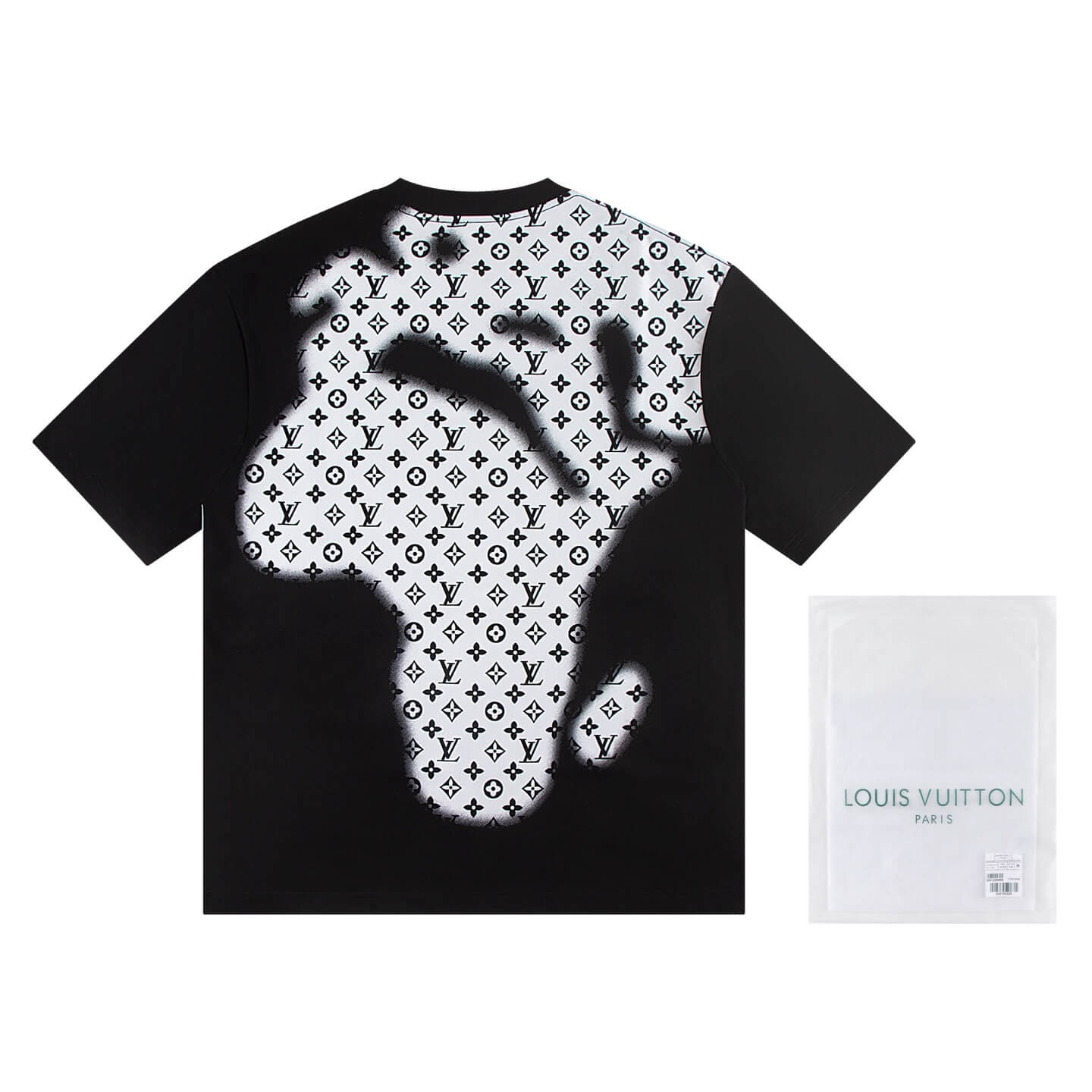 T-shirt à rendu dégradé