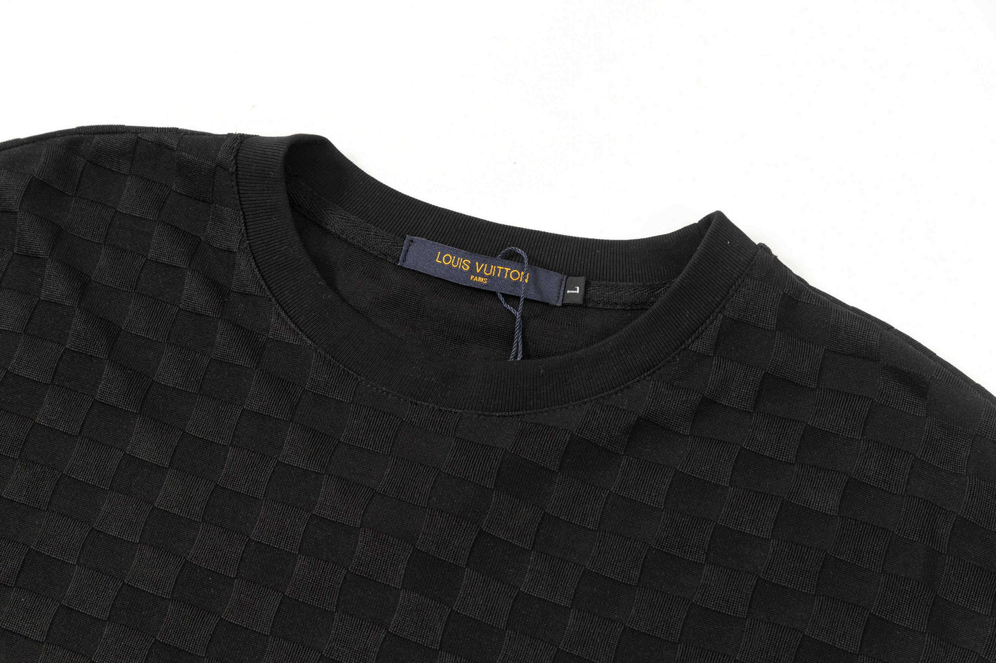 Camiseta con diseño de celosía