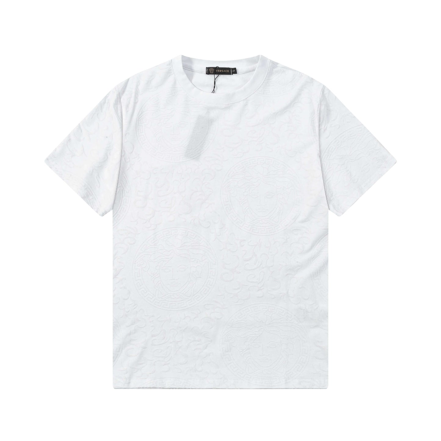 Camiseta jacquard con estampado facial completo