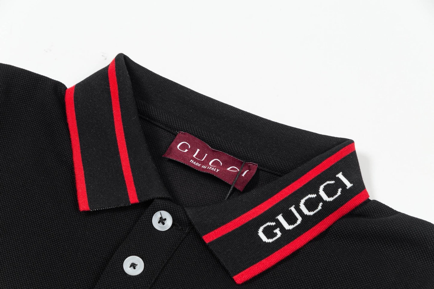 Camiseta polo de rayas bicolor