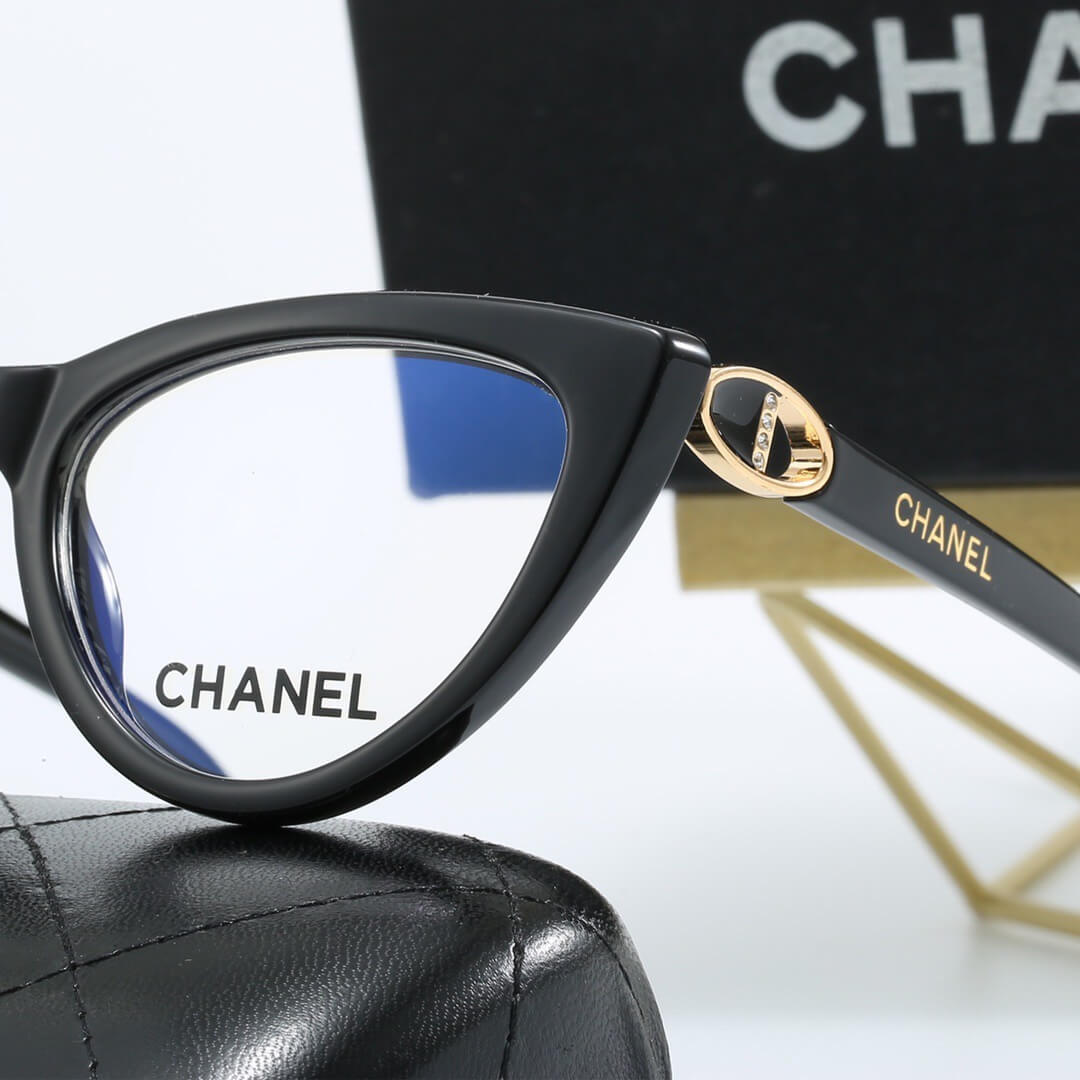 Gafas retro de montura completa con diseño de ojo de gato