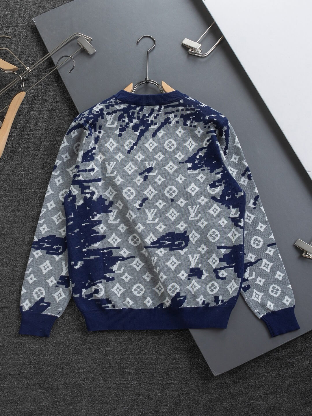 Jacquard Graffiti Sweatshirt