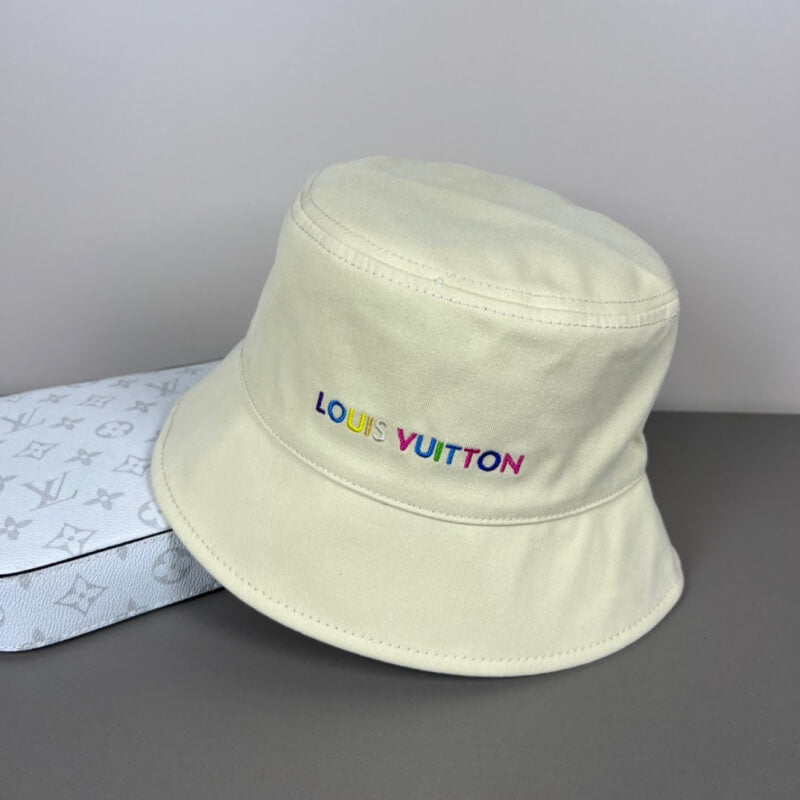 Sombrero de pescador clásico reversible con estampado y bordado