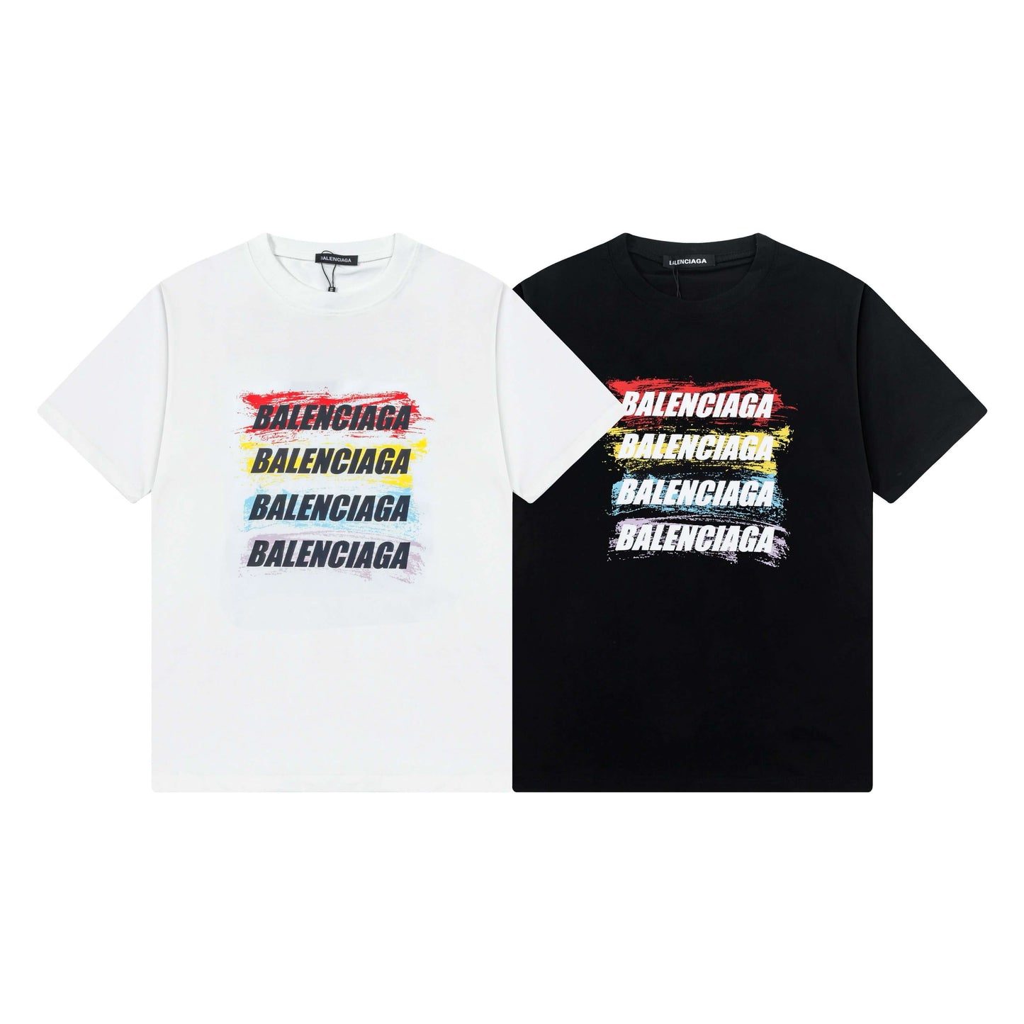 Camiseta con estampado de colores