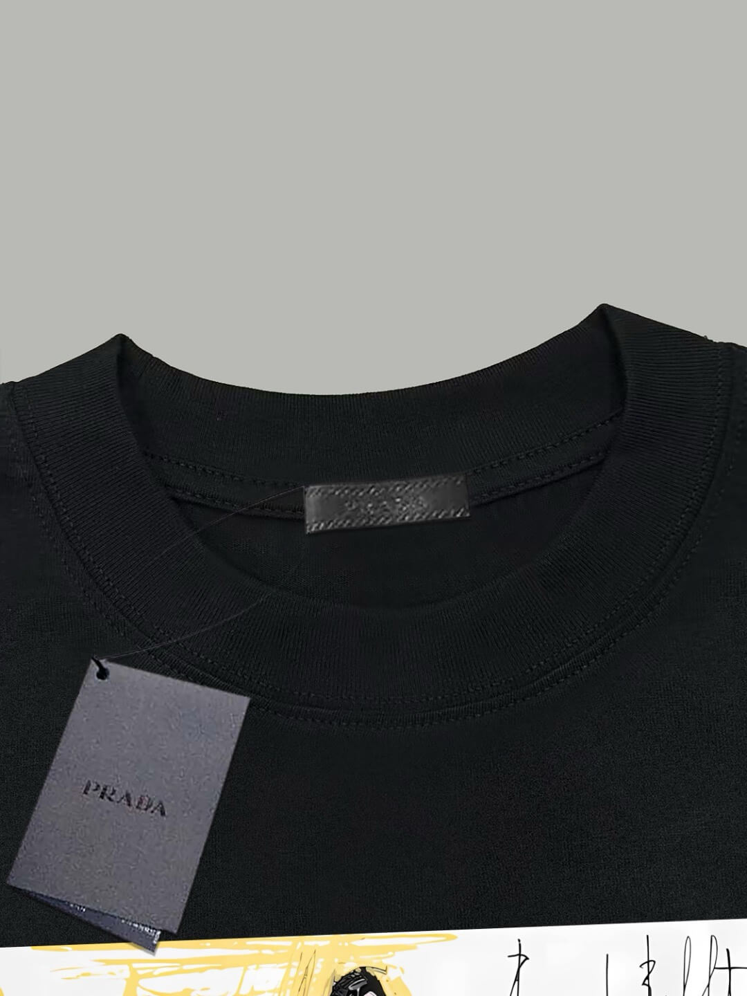 T-shirt imprimé peinture à l'huile française