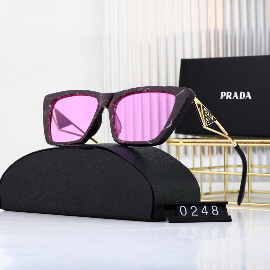 Elegantes gafas de sol con patillas huecas de metal