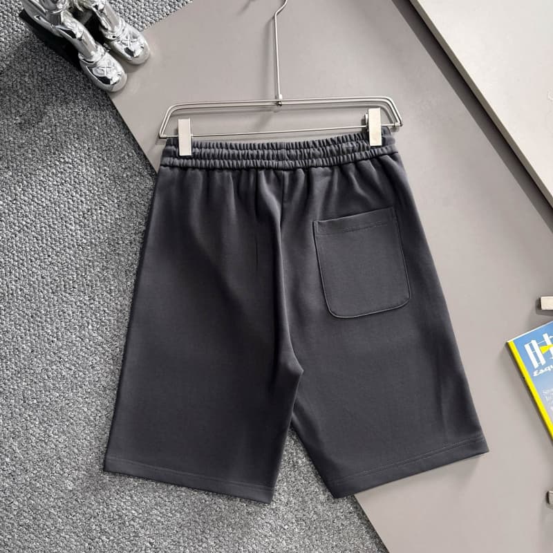 Pantalones cortos con estampado de felpa 3D