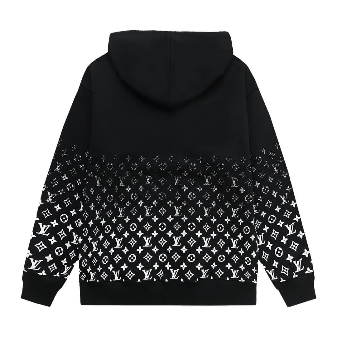 Sudadera clásica con estampado degradado