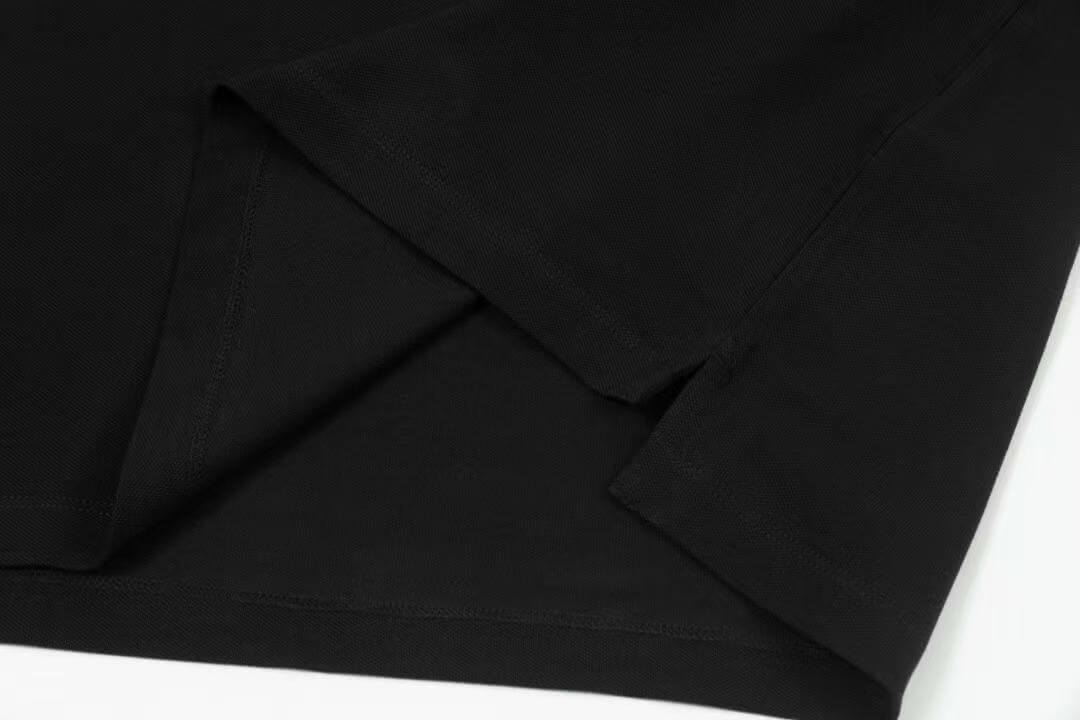 Polo clásico con cuello a cuadros
