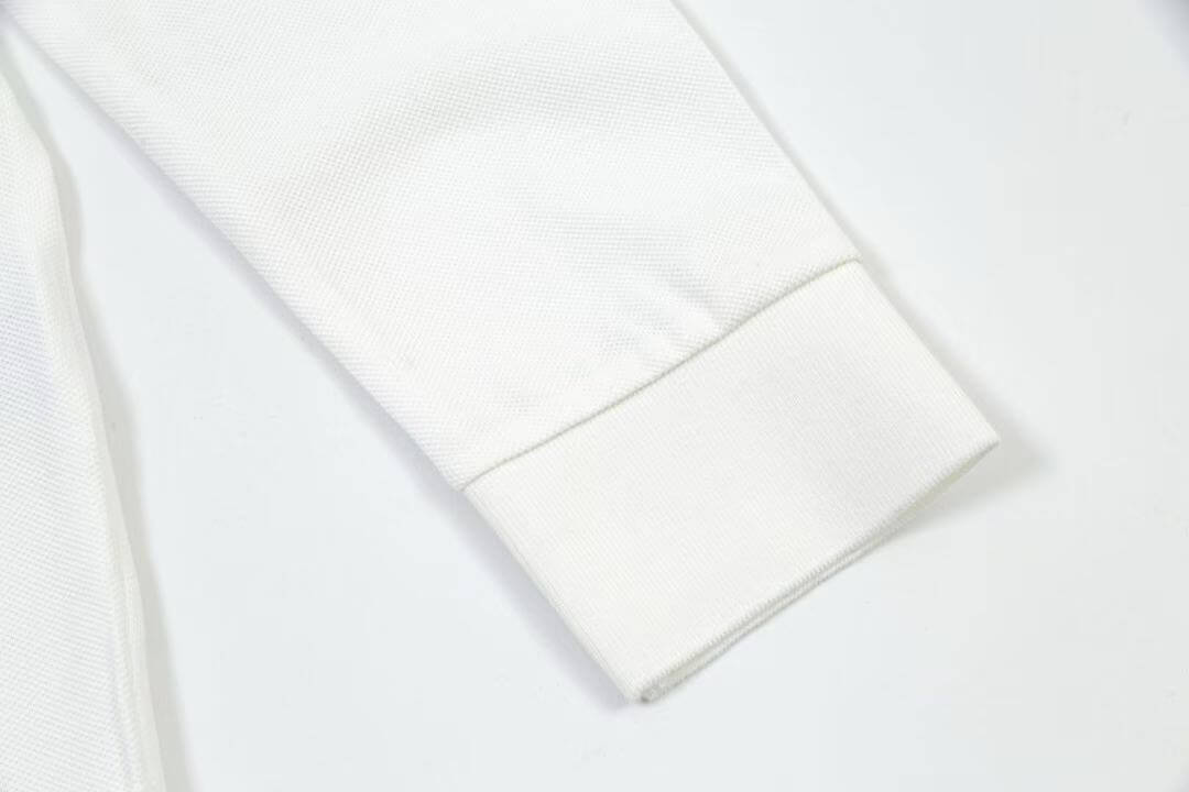 Polo clásico con cuello a cuadros