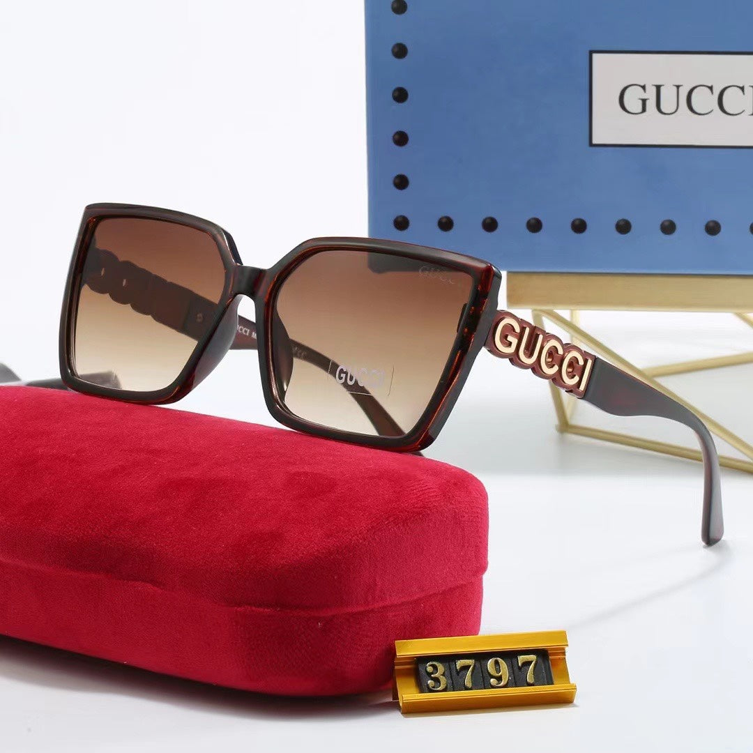 Gafas de sol cuadradas de gran tamaño