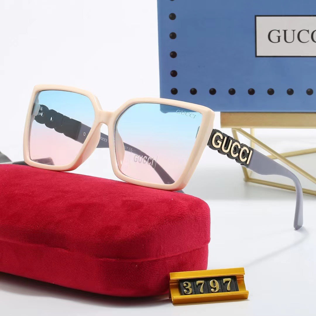 Gafas de sol cuadradas de gran tamaño