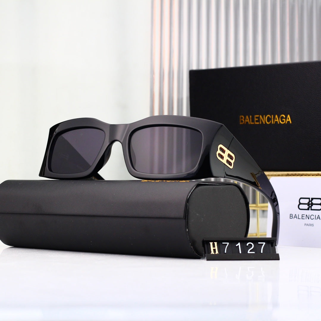 Lunettes de soleil rétro enveloppantes