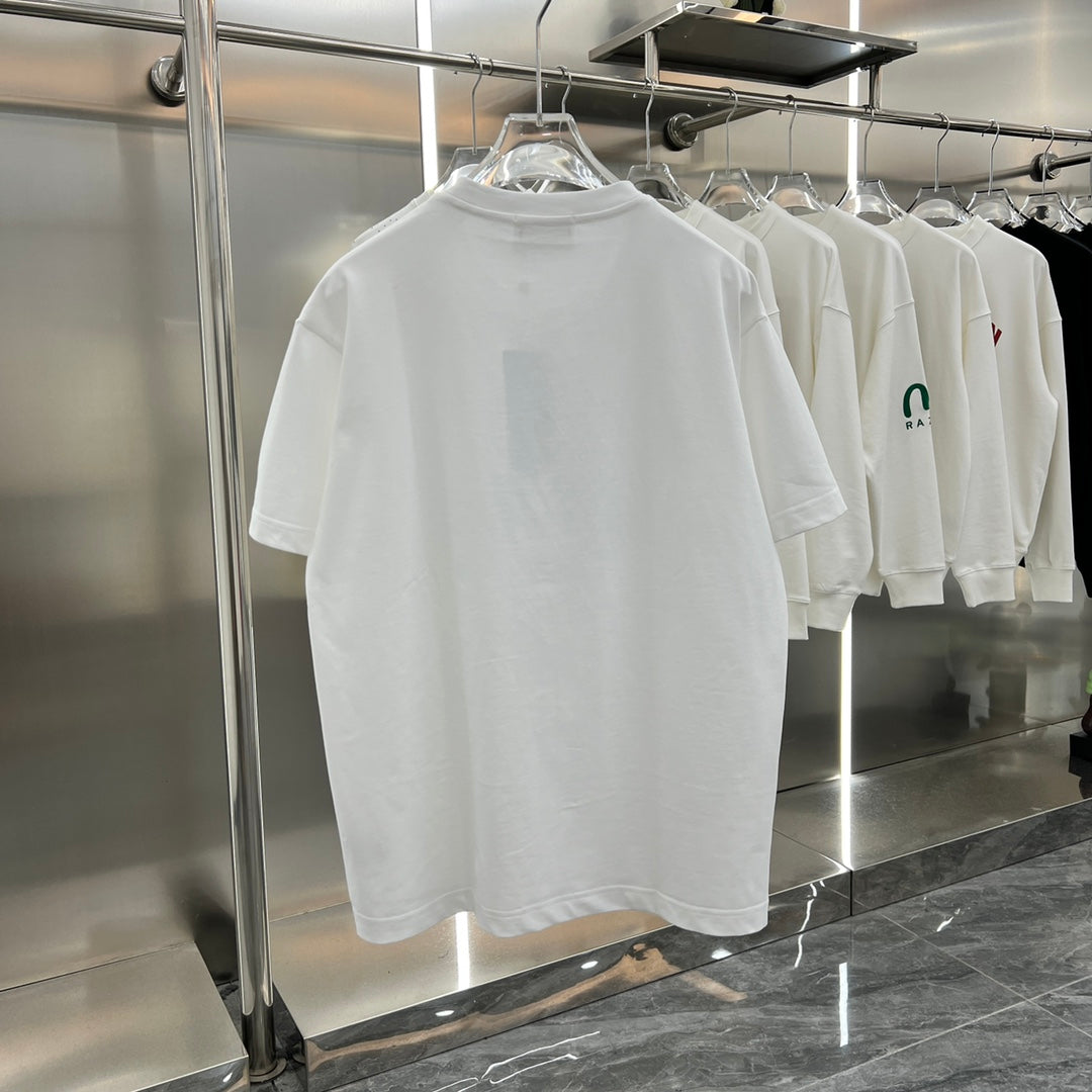 Camiseta clásica con estampado de letras