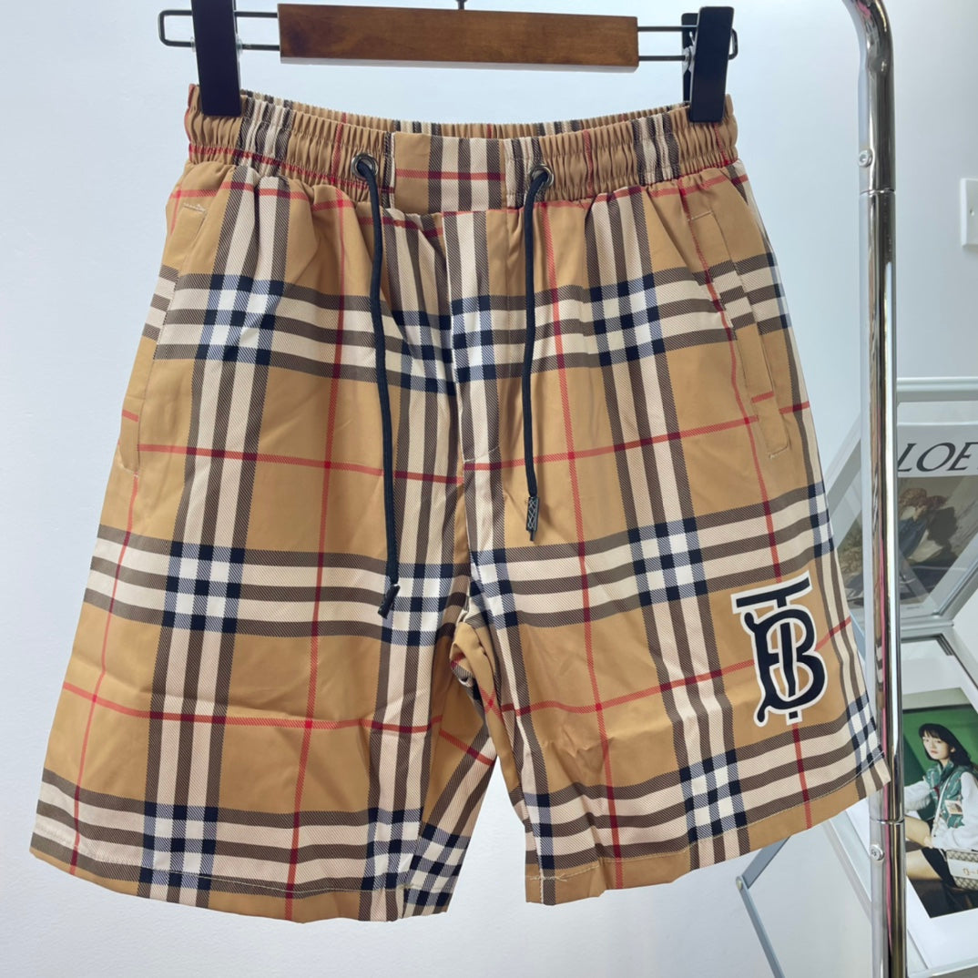 Pantalones cortos clásicos marrones