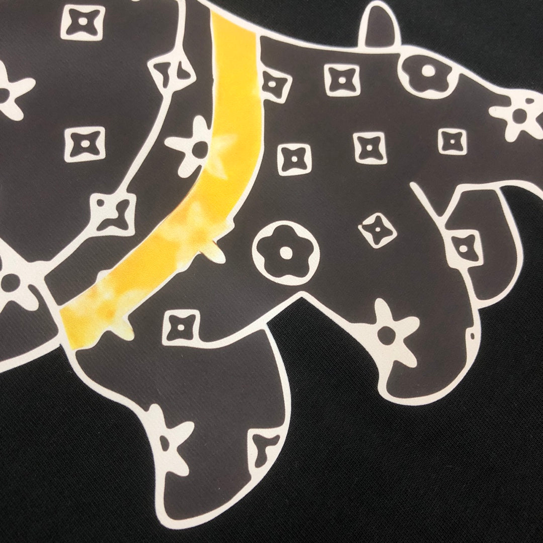 Camiseta con estampado de perro