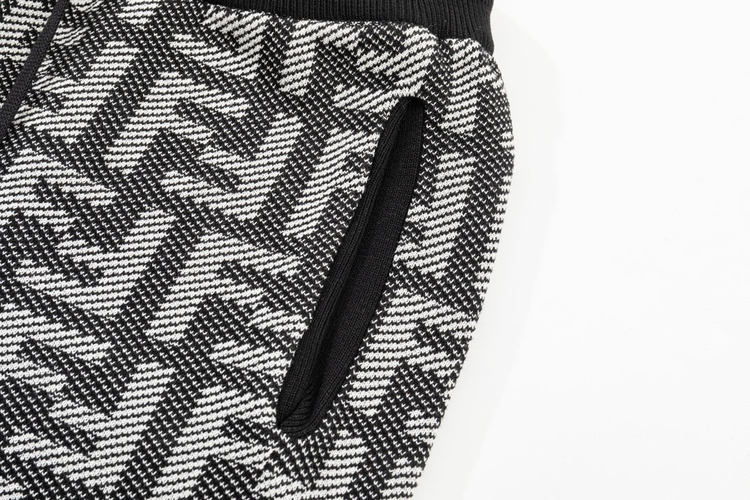 Short en jacquard intégral