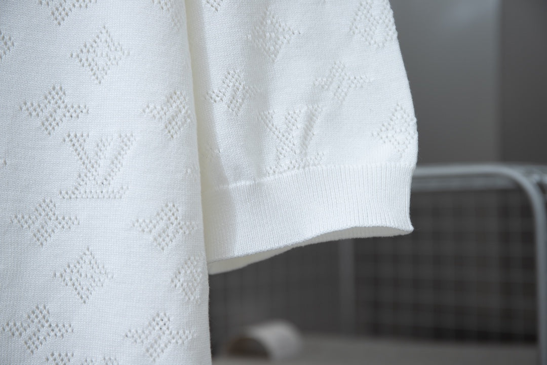 Camisa polo con estampado integral